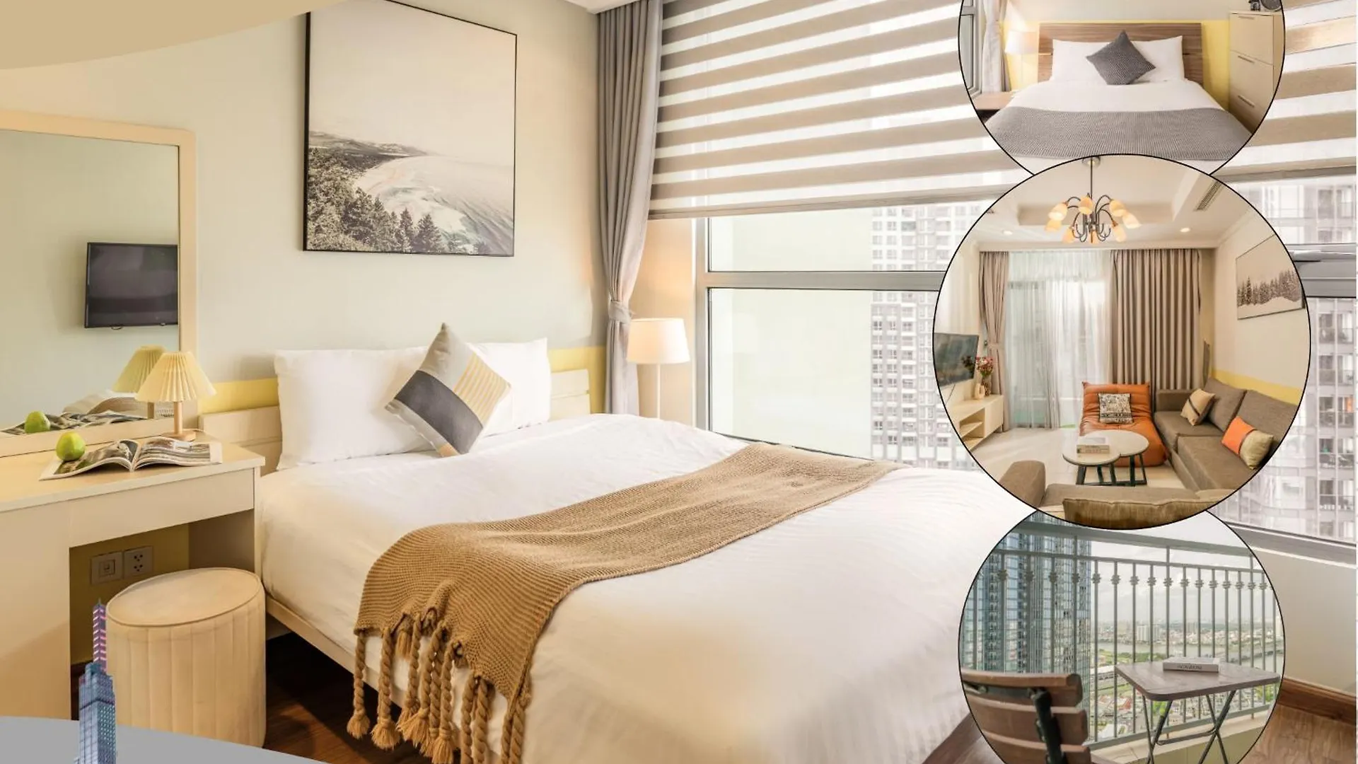Allen Luxury Apartment - Vinhomes Central Park Ho Chi Minh City 0*,  Vietnam