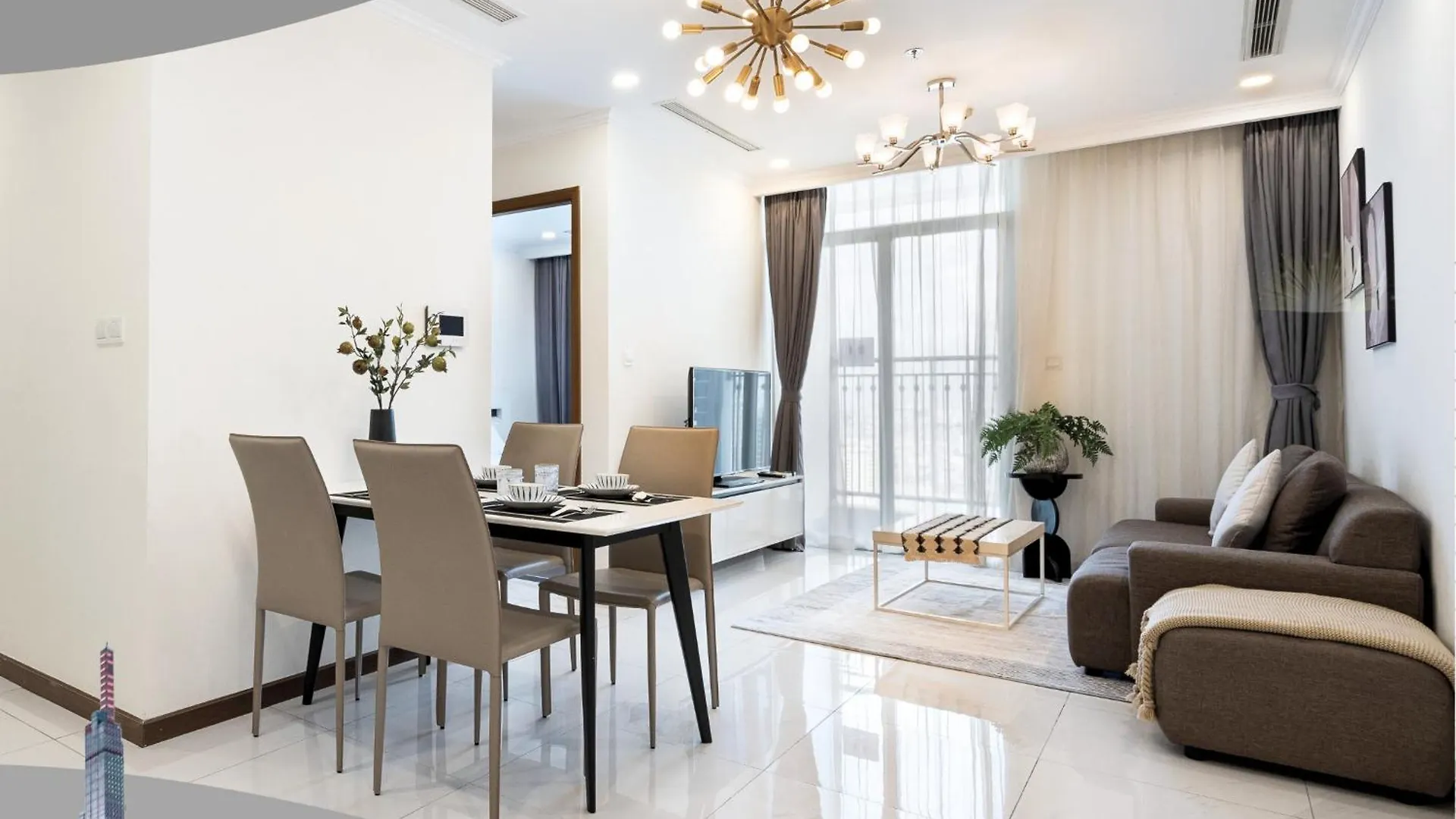 Allen Luxury Apartment - Vinhomes Central Park Ho Chi Minh City Vietnam