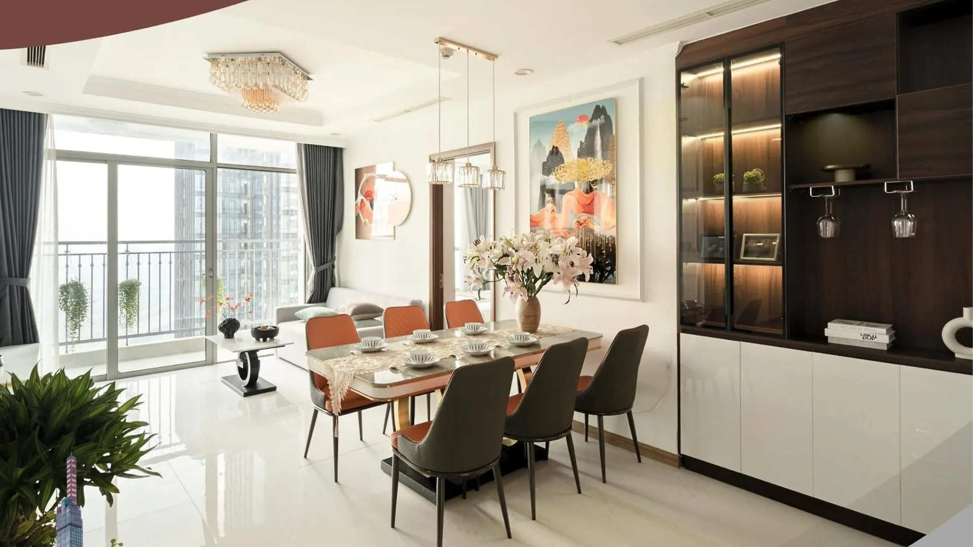 Allen Luxury Apartment - Vinhomes Central Park Ho Chi Minh City