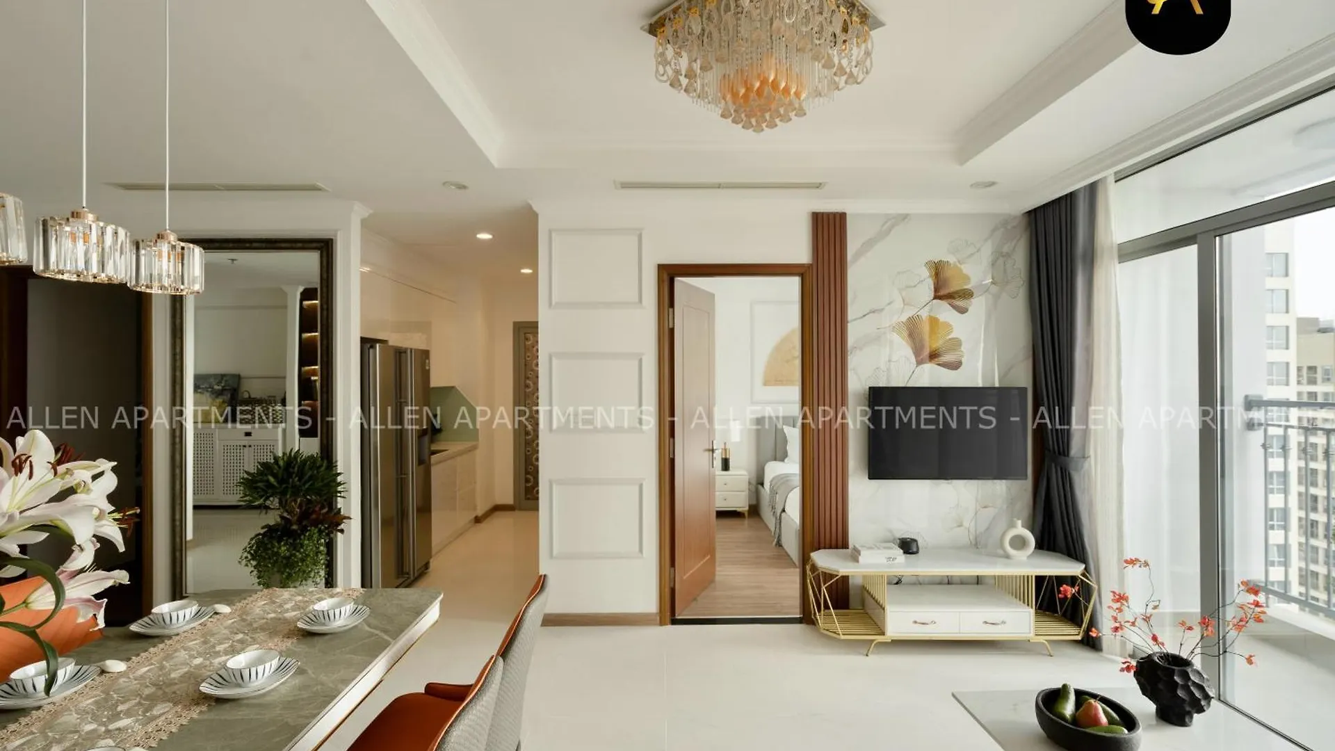 Allen Luxury Apartment - Vinhomes Central Park Ho Chi Minh City